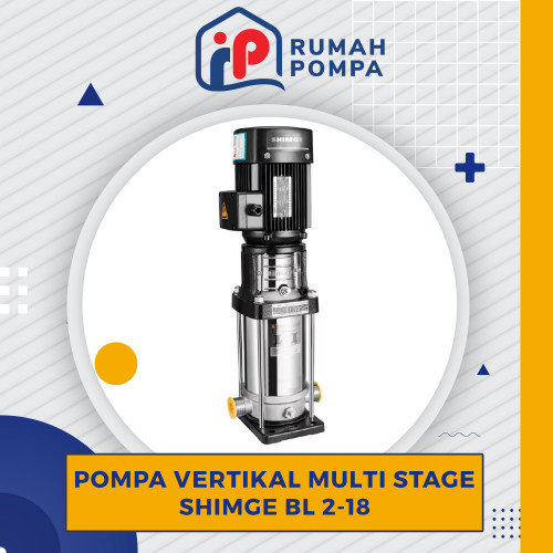 Pompa Booster Vertikal Multi Stage Shimge  BL 2-18