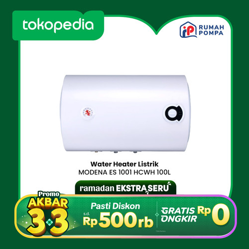 [EZM.1160104] Water Heater Listrik Modena ES 1001 HCWH 100 Liter