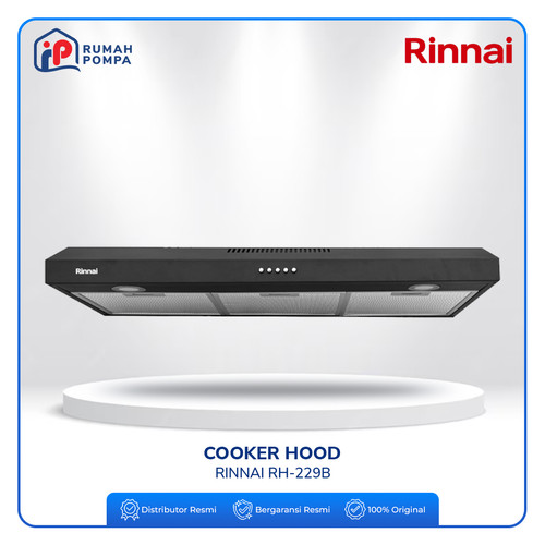 [EZM.1160168] Cooker Hood Rinnai Stainless RH 229 B