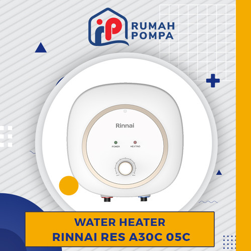 [EZM.1160172] Water Heater Elektrik | Pemanas Air Listrik Rinnai RES A30C 05C