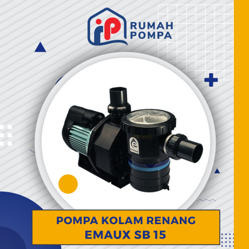 [EZM.1160225] Pompa Kolam Renang 1.5 HP Emaux SB 15