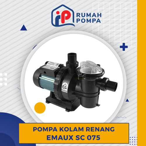 [EZM.1160228] Pompa Kolam Renang 3/4 HP Emaux SC075