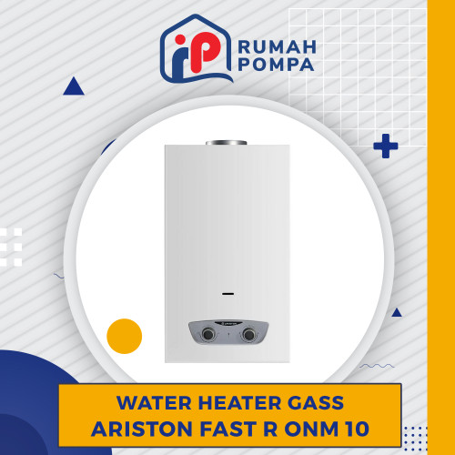 [EZM.1160234] Water Heater | Pemanas Air Gas Ariston Fast R ONM 10 LPG