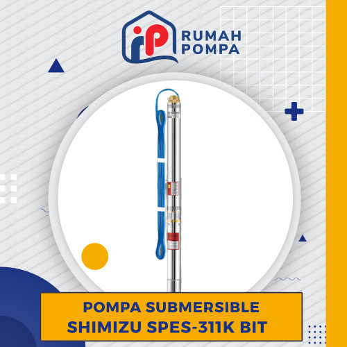 [EZM.1160243] Pompa Submersible Satelit Shimizu 3 inch 1/2 HP SPES 311K BIT