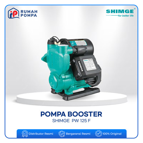 [EZM.1160245] Pompa Booster Air Panas Shimge PW 125 F Pusat