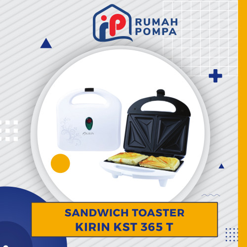 [EZM.1160260] Sandwich Toaster Kirin KST 365 T - Pemanggang roti praktis