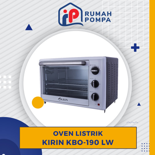 [EZM.1160261] Oven Listrik Kirin KBO 190 LW | 19 Liter