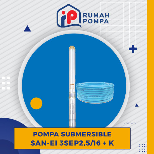 [EZM.1160262] Pompa Submersible San-ei 3SEP2,5/16 + Kabel