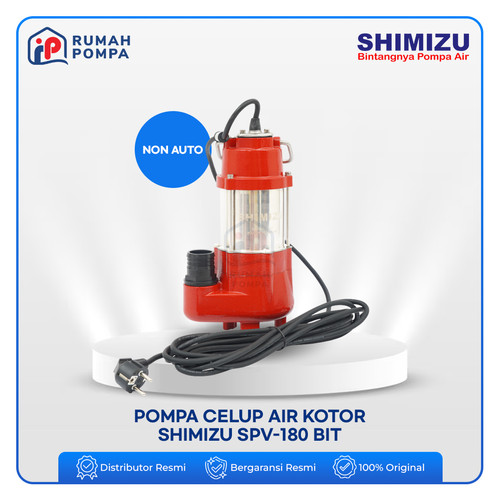 [EZM.1161265] Pompa Celup AIr Kotor Shimizu SPV 180 BIT