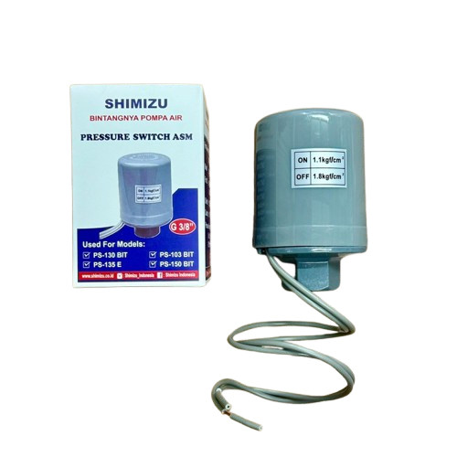 [EZM.1160266] Otomatis Pressure Switch Shimizu Ps 130 Original Pusat