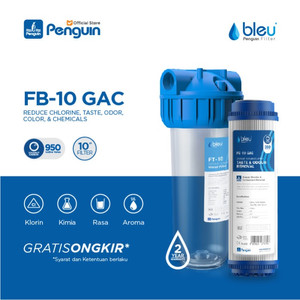 [EZM.1161271] Filter Cartridge 10 inch Penguin FB 10 GAC
