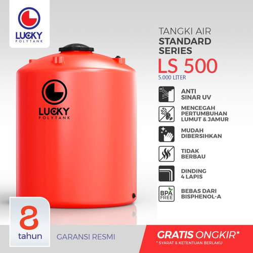 [EZM.1160333] Tandon Air | Toren Air 500 Liter Lucky LS 500