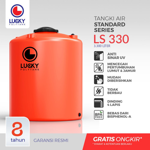 [EZM.1160335] Tandon Air | Toren Air  3.300 Liter Lucky LS 330