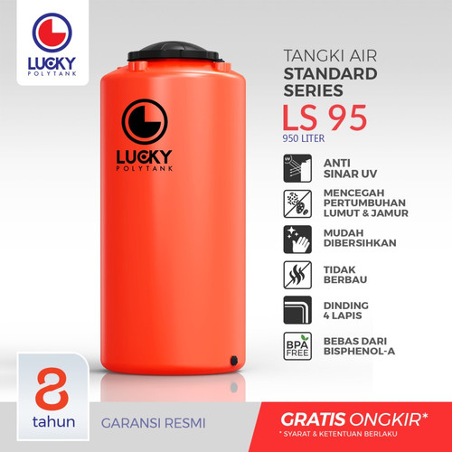 [EZM.1160341] Tandon Air | Toren Air 950 Liter Lucky LS 95