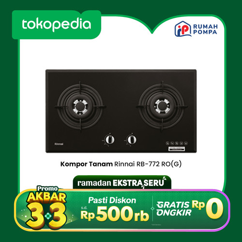 [EZM.1160348] Kompor Tanam Rinnai RB-772 RO (G)