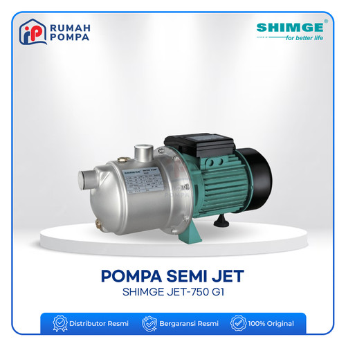 [EZM.1160379] Pompa Semi Jet Stainless SHIMGE JET 750 G1