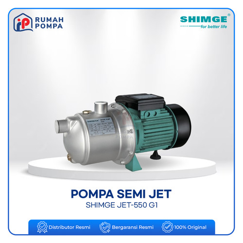 [EZM.1160380] Pompa Semi Jet Stainless SHIMGE JET 550 G1