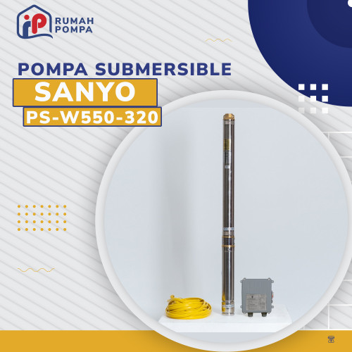 [EZM.1161305] Pompa Submersible 3 inc Sanyo PS-W550-320