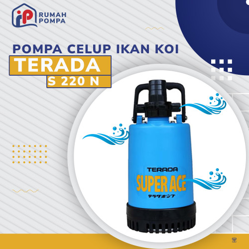 [EZM.1160396] POMPA CELUP IKAN KOI TERADA S 220 N