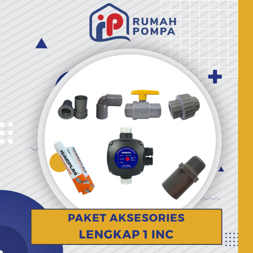 [EZM.1160409] Paket Aksesoris Pompa Lengkap + Otomatis Pressure Control