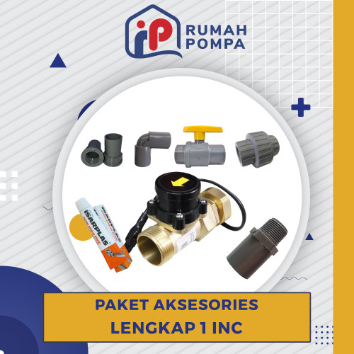 [EZM.1160411] Paket Aksesoris Lengkap + Otomatis Flow Switch