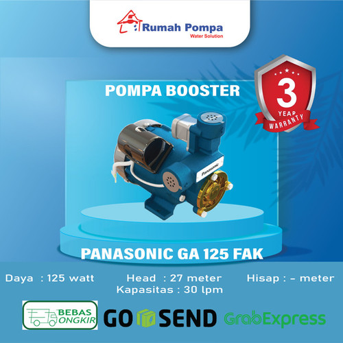 [EZM.1161314] POMPA BOOSTER PANASONIC GA 125 FAK I Bandung