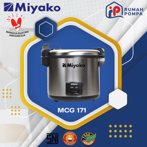[EZM.1160428] Rice Cooker Miyako | Magic Warmer Plus MCG 171 6 Liter