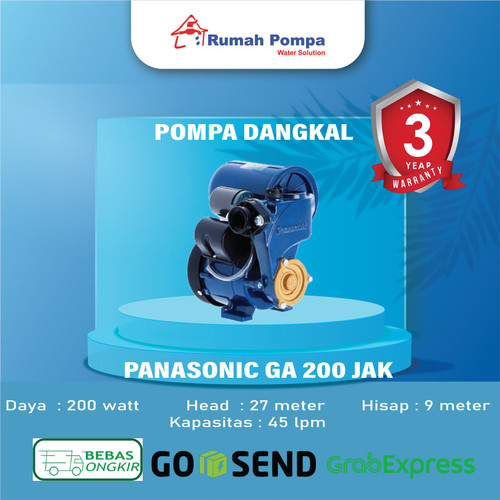 [EZM.1161319] MESIN POMPA AIR Panasonic GA 200 JAK I SURABAYA