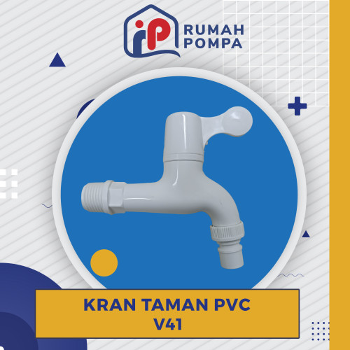 [EZM.1160431] Kran Plastik | Kran Taman PVC 1/2" V41