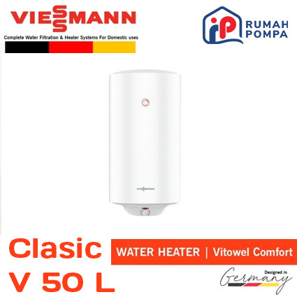[EZM.1160471] Pemanas Air Listrik 50 Liter Viessmann Vitowell Comfort C1 V50