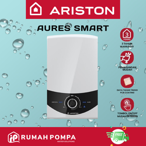 [EZM.1160475] Water Heater Electric | Pemanas Air Listrik | Instan Aures Smart