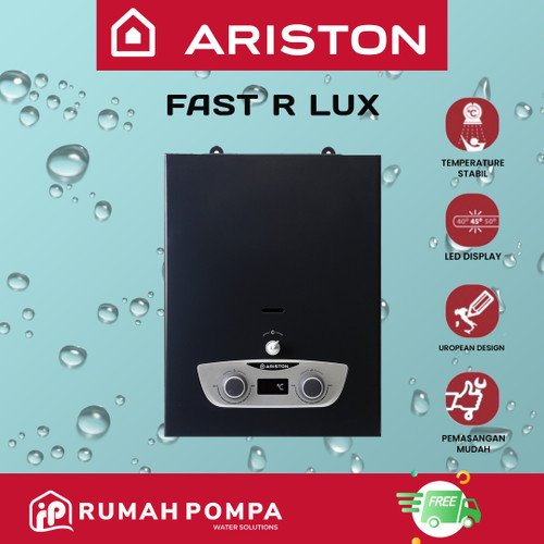 [EZM.1160476] Water Heater Gas | Pemanas Air Gas| Ariston Fast R LUX 5