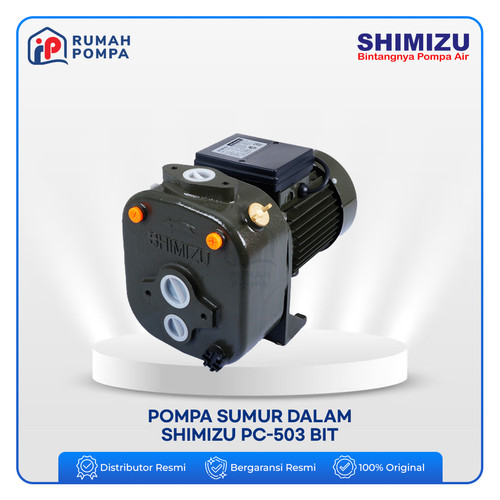 [EZM.1160479] POMPA AIR JETPUMP SHIMIZU PC 503 BIT ORIGINAL NT I TANPA TABUNG