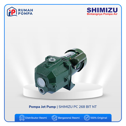 [EZM.1160480] POMPA AIR JETPUMP SHIMIZU PC 268 BIT NT I TANPA TABUNG