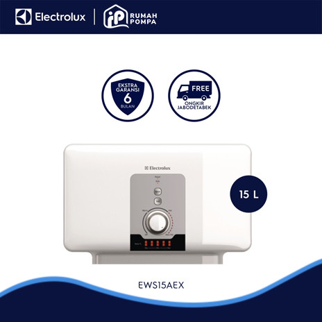 [EZM.1160481] Water Heater Electric 15 L | Pemanas Air | Electrolux EWS15AEX DW 1