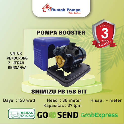 [EZM.1161358] Pompa Booster Shimizu PB 158 BIT | Surabaya