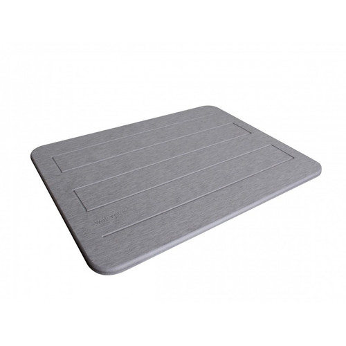 [EZM.1161369] Diatomite Kitchen Mat (grey) | Waterplus KMT-101-GY