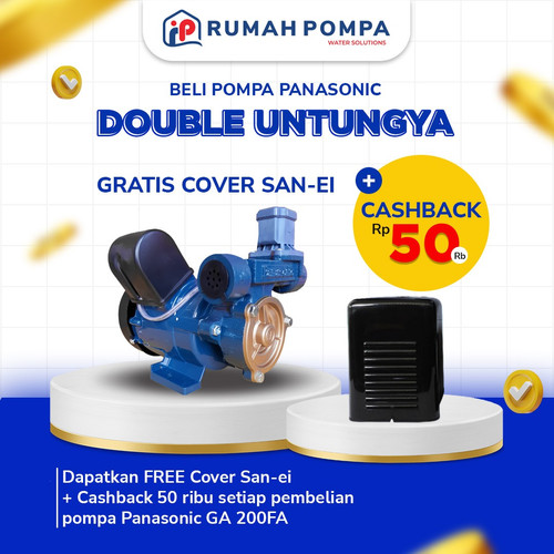 [EZM.1160528] Pompa Booster Panasonic GA 200 F Pusat