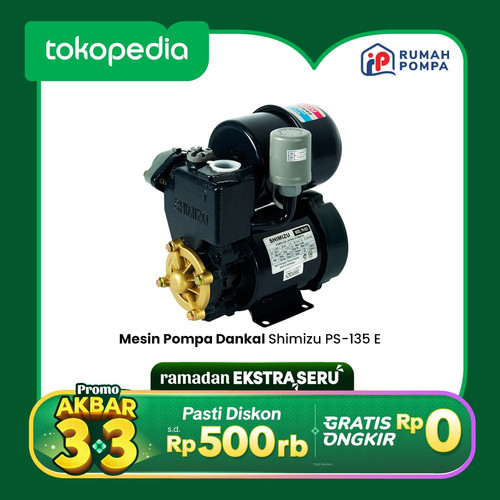 [EZM.1160532] Pompa Air Shimizu PS-135 E Original