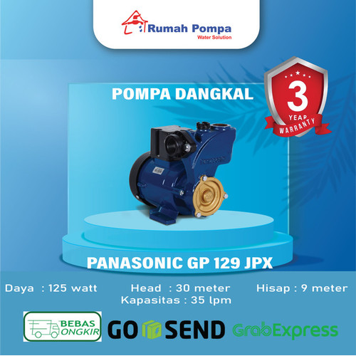 [EZM.1161383] Mesin Pompa Air Panasonic GP 129 JPX I SURABAYA