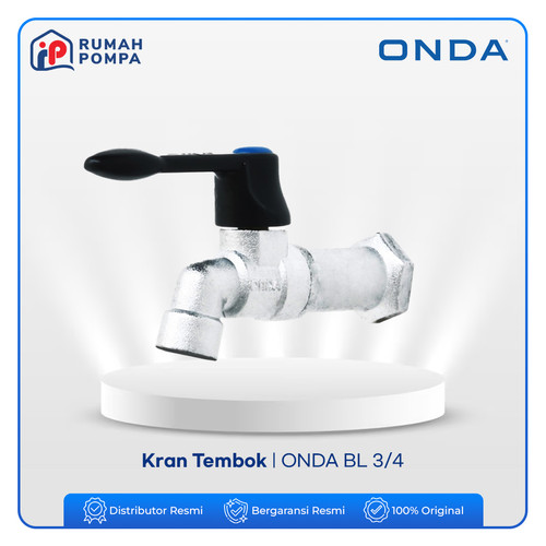 [EZM.1160537] Keran kran air tembok Onda BL 3/4" 3/4 inchi