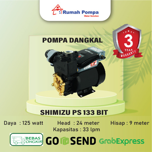 [EZM.1160554] POMPA AIR SHIMIZU PS-133 BIT BANDUNG