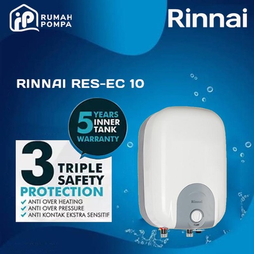 [EZM.1161403] Water Heater Rinnai RES-EC-010 |10 Liter