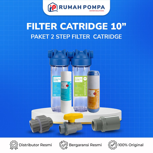 [EZM.1160584] Paket Filter 2 Step Spun & CTO | Housing Transparan