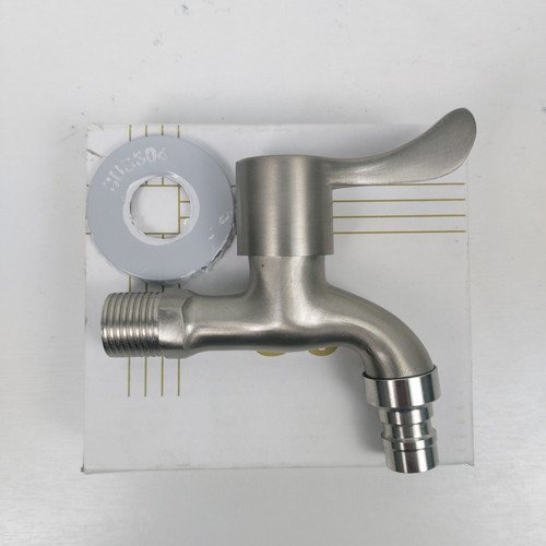 [EZM.1161423] Keran Taman Stainles 1/2" | Wall Tap