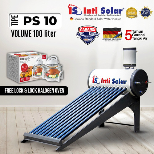 [EZM.1160601] Solar Water Heater Pemanas Air Tenaga Surya INTI SOLAR PS 10 100 Liter