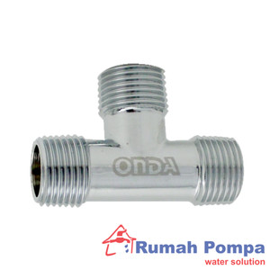 [EZM.1160637] Onda Tee Chrome 1/2