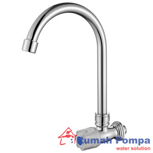 [EZM.1160638] Keran Cuci Piring Dinding Model Angsa Onda V 639 SU