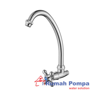 [EZM.1160657] Keran Cuci Piring Dinding Model Angsa Onda V 638 CU