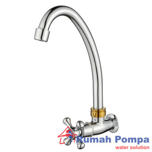 [EZM.1160667] Keran Cuci Piring Dinding Model Angsa Onda V 631 GCA